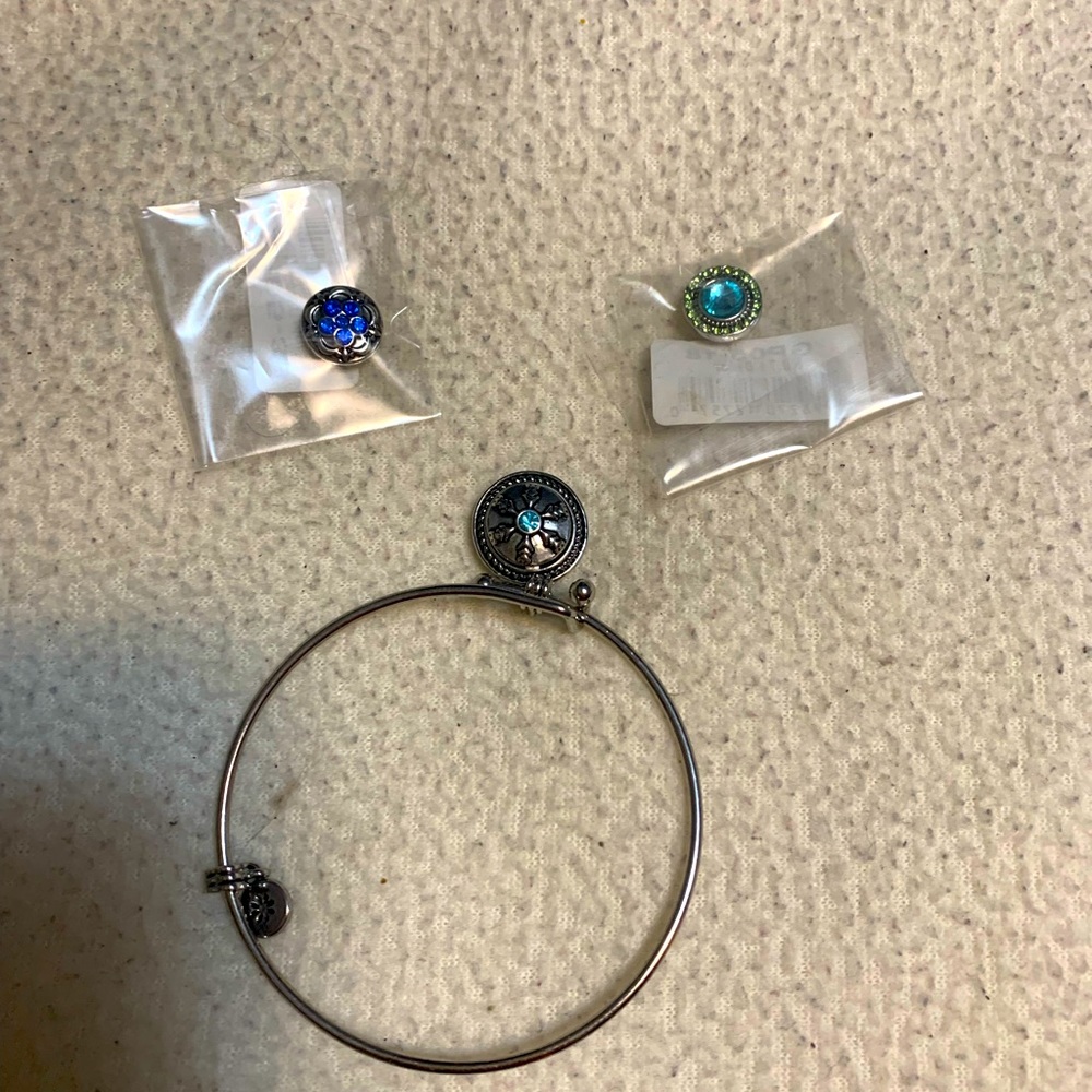 Bracelet with interchangeable medallions